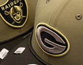Cap New Era - NFL25 "Salute to Service" - 9SEVENTY Stretch-Snap  Bay Packers 