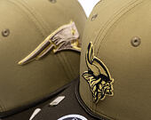Cap New Era - NFL25 "Salute to Service" - 9SEVENTY Stretch-Snap - Minnesota Vikings 