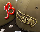 Cap New Era - NFL25 "Salute to Service" - 9SEVENTY Stretch-Snap - Seattle Seahawks 