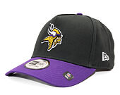 Cap New Era - NFL Charcoal Drop 9FORTY A-Frame - Minnesota Vikings - Steel Clouds / Purple