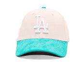 Kids Cap New Era - MLB Kids Cord 9FORTY - LA Dodgers - Light Pink / Mint