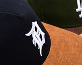 Cap New Era - MLB Suede Visor 9FORTY A-Frame - Detroit Tigers - Navy / Brown
