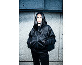 Jacket New Era - NBA Suede Hooded Jacket - LA LAkers - Black