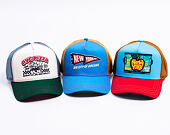 Stetson - Trucker Cap Pizza by JJ Hats - Green/Off-White