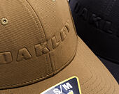 Oakley Cap - Bark Embossed Hat - Army Green