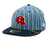 Kšiltovka New Era - 59FIFTY Low Profile Day - Pinstripe Denim Indigo