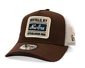 Cap New Era - Branded Patch 9FORTY Trucker - Chestnut Brown