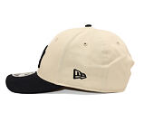 Cap New Era - MLB Colorblock 9FORTY M-CROWN - NY Yankees - Cream
