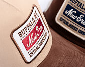 Cap New Era - Branded Suede Patch 9FORTY A-Frame - Camel