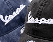 Cap New Era - Piagio Washed 9TWENTY - Vespa - Black