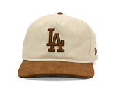 Cap New Era - MLB Suede Visor 9FIFTY A-Frame - LA Dodgers - Cream
