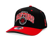 Cap Mitchell & Ness - NBA Team Arch Snapback - Toronto Raptors - Black / Red
