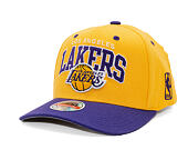 Cap Mitchell & Ness - NBA Team Arch Snapback - Los Angeles Lakers - Yellow / Purple