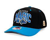 Cap Mitchell & Ness - NBA Team Arch Snapback - Orlando Magic - Black / Blue