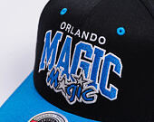 Cap Mitchell & Ness - NBA Team Arch Snapback - Orlando Magic - Black / Blue