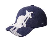 Cap Kangol - Retro Bermuda Big Kroo Spacecap - Hazy Indigo