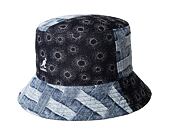 Bucket Hat Kangol - TRENDS PACK - Denim Mashup Bucket - Blue Picnic