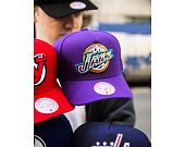 Mitchell & Ness - Utah Jazz - Double Clutch Pro Snapback Hwc - Purple