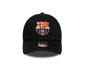 Kids Cap New Era - Core Logo 9FORTY Kids - Barcelona FC - Black