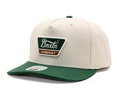 Cap Brixton - Linwood MP Snapback - Off White/Primal Green