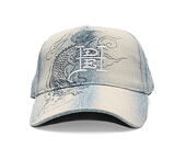 Cap Ed Hardy - Crawling Dragon Wash Denim 5 Panel Cap - Bleach