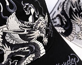 Cap Ed Hardy - Mono Giant Dragon Twill Front Mesh Trucker - Black/Black