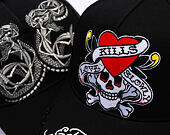 Cap Ed Hardy - Love-Slowly Twill Front Mesh Trucker - Black