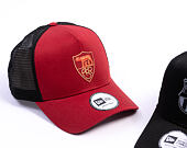 Cap New Era -  Tonal 9FORTY Trucker - AS Roma - Pinot Red