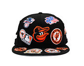 Cap New Era - MLB All Over Logo 59FIFTY - Baltimore Orioles - Team Color