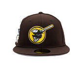 Cap New Era - MLB Hidden Hit 59FIFTY - San Diego Padres - Team Color