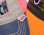 Cap Von Dutch - Trucker - Limited Olive/Pink/Distressed Denim