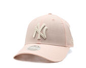 Womens Cap New Era - MLB Linen 9FORTY - NY Yankees - Blush Pink