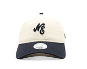Womens Cap New Era - Branded Linen 9TWENTY - Stone / Navy