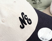 Womens Cap New Era - Branded Linen 9TWENTY - Stone / Navy