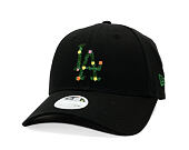 Womens Cap New Era - MLB Floral Infill 9FORTY - LA Dodgers - Black