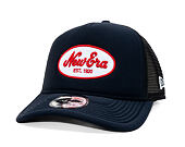 Cap New Era - Branded Oval Foam Patch 9FORTY A-Frame Trucker - Navy