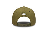 Cap New Era - MLB Linen 9FORTY M-CROWN - LA Dodgers - New Olive