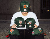 Cap Mitchell & Ness - NBA - Emerald Slam - New York Knicks - Green/Orange