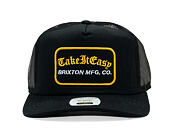 Cap Brixton - Take It Easy C Np Mp Trucker - Washed Black