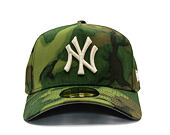 Cap New Era - MLB Ripstop Camo 59FORTY - NY Yankees - Woodland Camo
