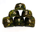 Cap New Era - MLB Ripstop Camo 59FORTY - Philadelphia Phillies - Woodland Camo