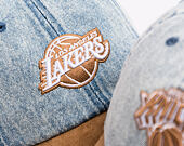 Cap Mitchell & Ness - Den Suede Strapback - NBA - Los Angeles Lakers - Blue