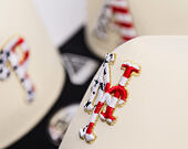 Cap New Era - MLB "American Flag" 9FIFTY - NY Mets - Chrome White