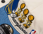 Cap New Era - NBA "Hardwood Classic Champions" 19TWENTY - Golden State Warriors - Chrome White / Tea