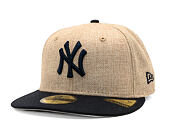 Cap New Era - MLB "Summer Twine" 59FIFTY - NY Yankees - Team Color / Open Market Tan