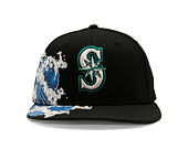 Cap New Era - MLB "Tidal Wave" 59FIFTY - Seattle Mariners - Black