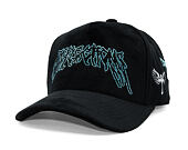 Cap Reflection Luxury New Angel Cap - Black Baby Blue Script