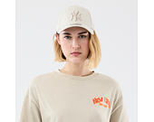 Tee New Era - Branded Food Character Oversized Tee - Stone
