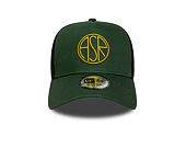 Cap New Era - Seasonal 9FORTY A-Frame Trucker - AS Roma - Cilantro Green