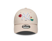 Kids Cap New Era - MLB Food Icon 9FORTY - NY Yankees - Blush Pink